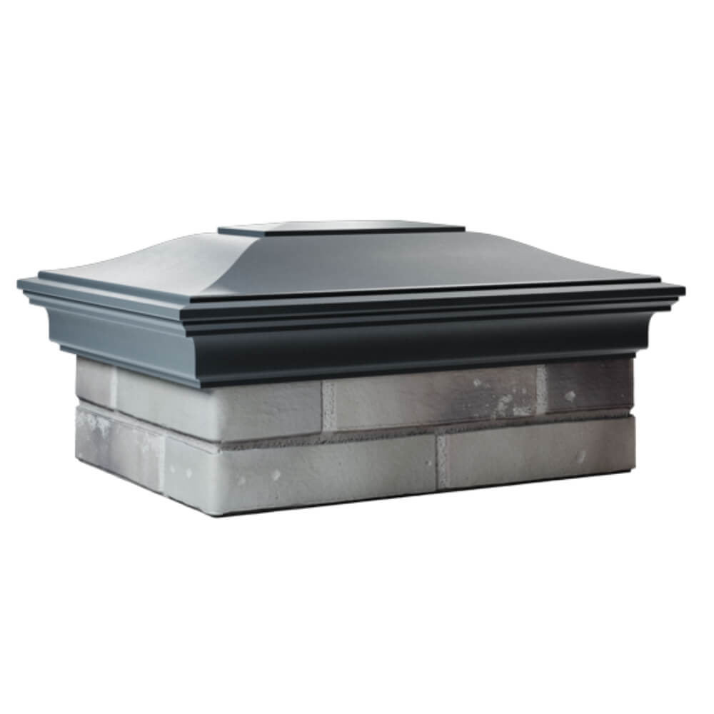 Колпак Zking Монблан Серый на столб 2х1.5 кирпича (515х385мм) в Реутове фото