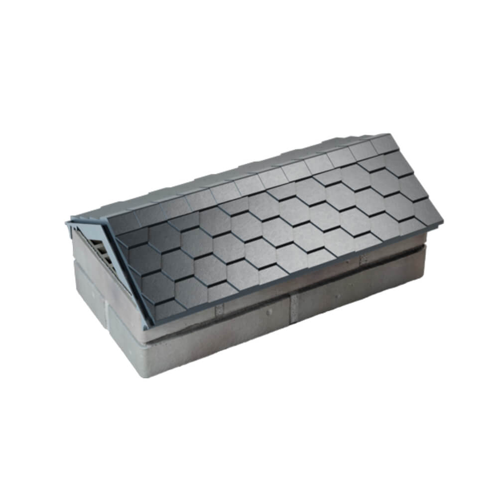 Парапет Zking Эверест Серый с посадкой на 1 кирпич (200/225/255мм) в Реутове фото