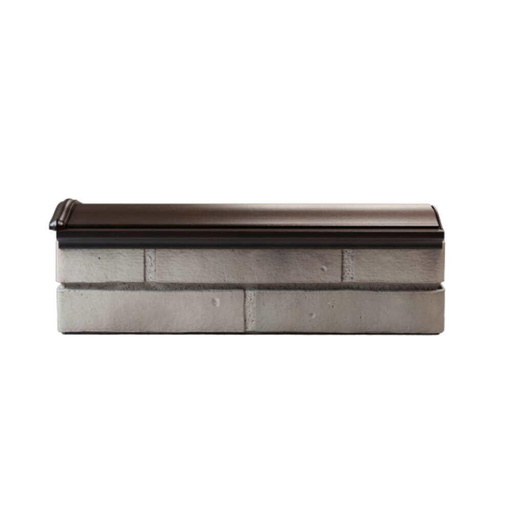 Парапет Zking Монблан Коричневый посадка на 0.5 кирпича (130мм) в Реутове фото