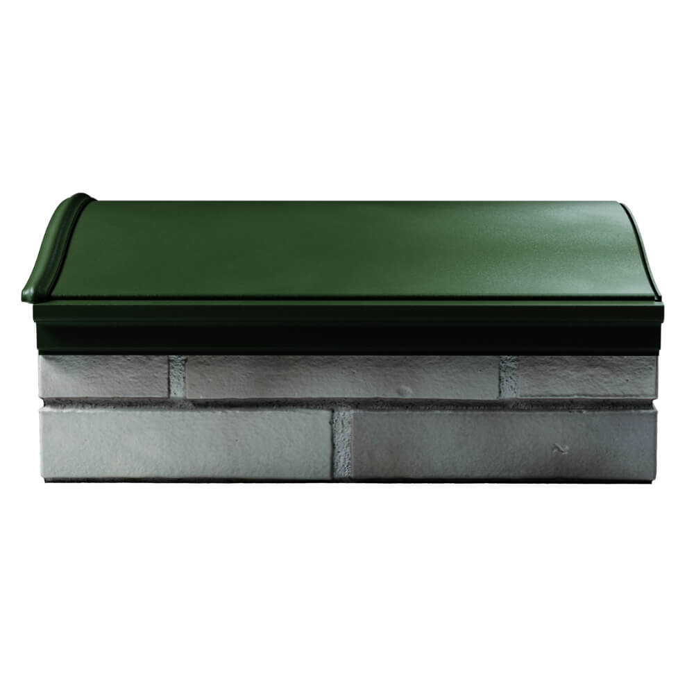 Парапет Zking Монблан Зеленый посадка на 1.5 кирпича (355/385мм) в Реутове фото