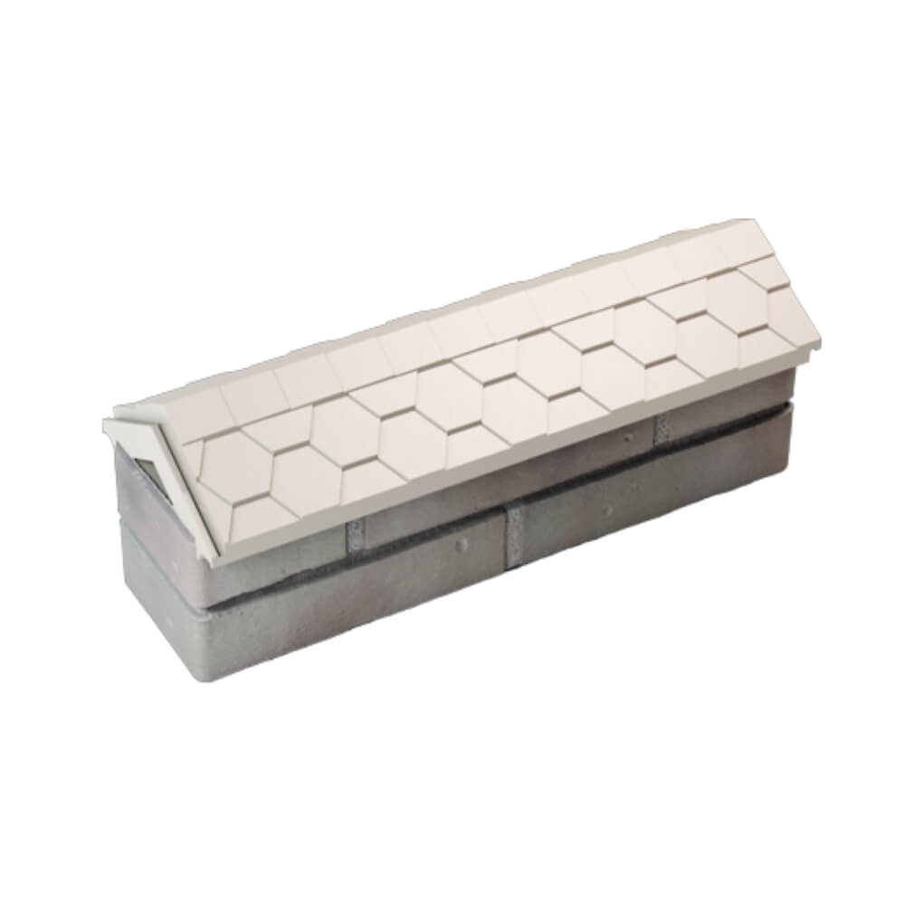 Парапет Zking Эверест Бежевый с посадкой на 0.5 кирпича (130мм) в Реутове фото