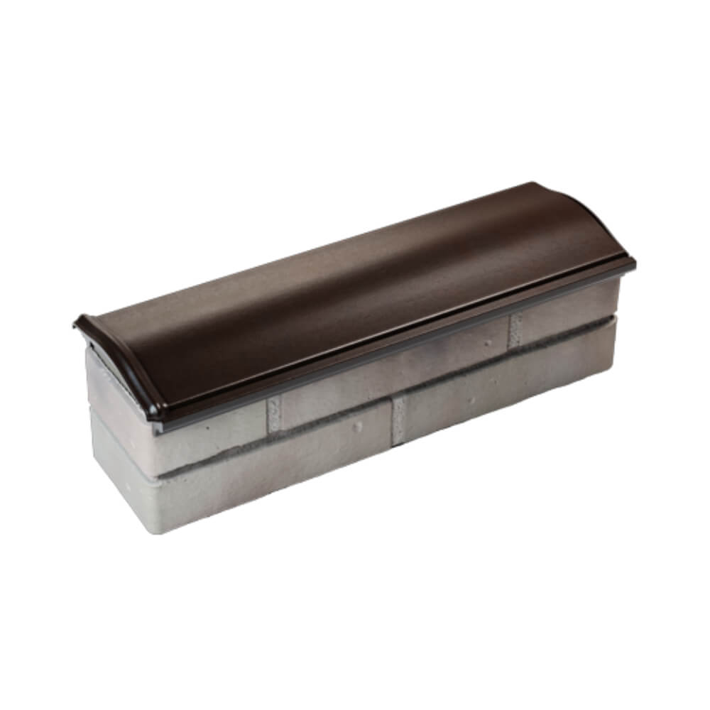 Парапет Zking Монблан Коричневый посадка на 0.5 кирпича (130мм) в Реутове фото