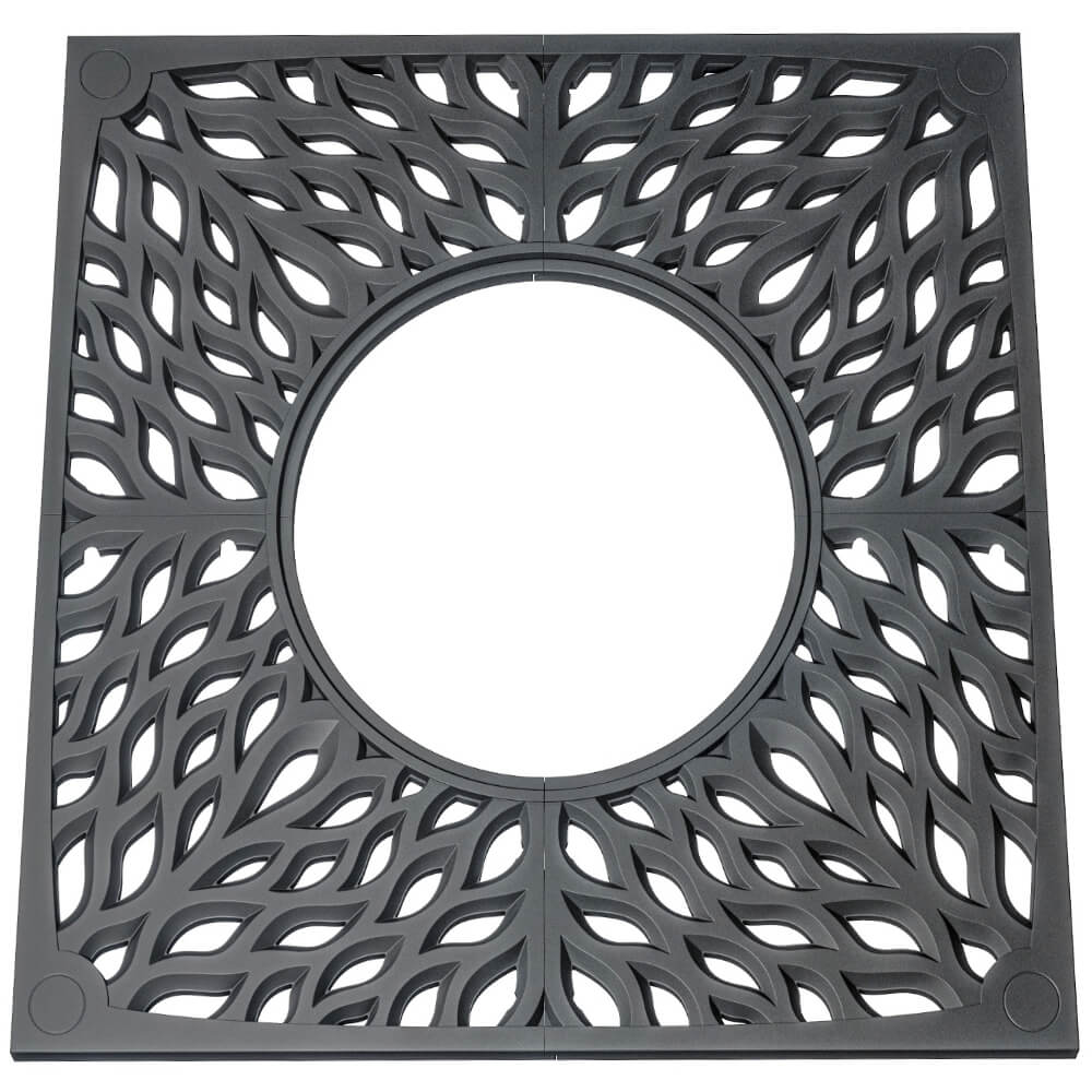 Приствольная решетка для дерева ZKING CRUST 2х2м Черная Реутов фото