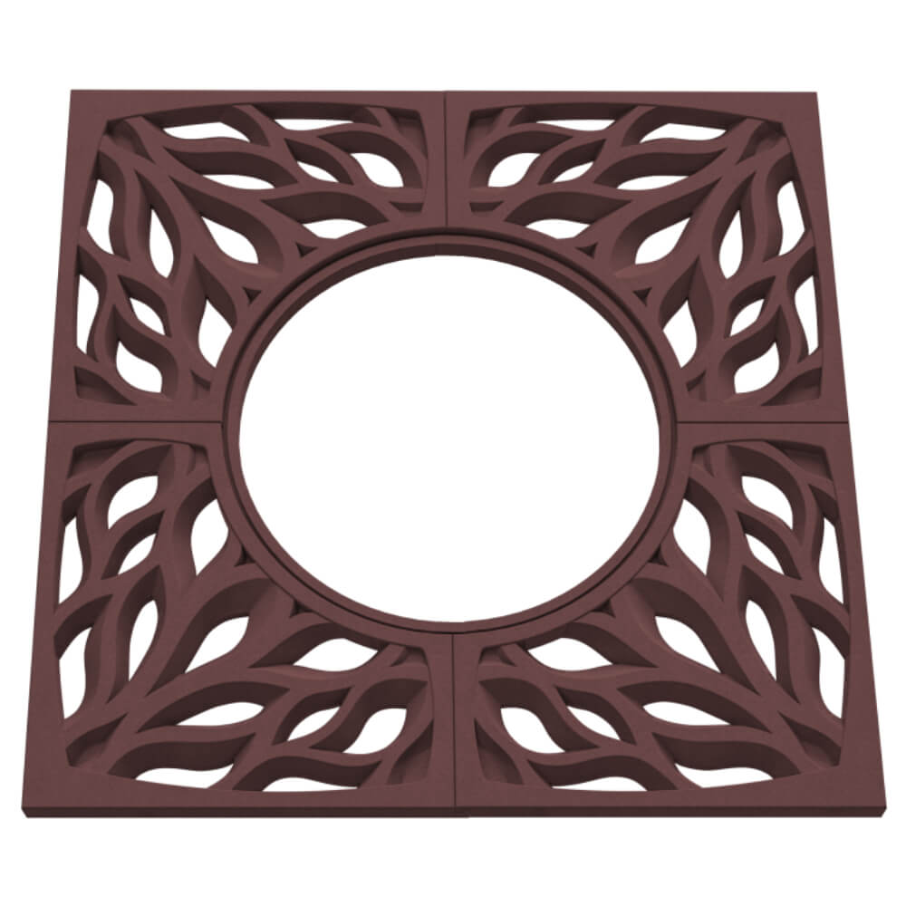 Приствольная решетка для дерева ZKING CRUST 1.2х1.2м Коричневая в Реутове фото