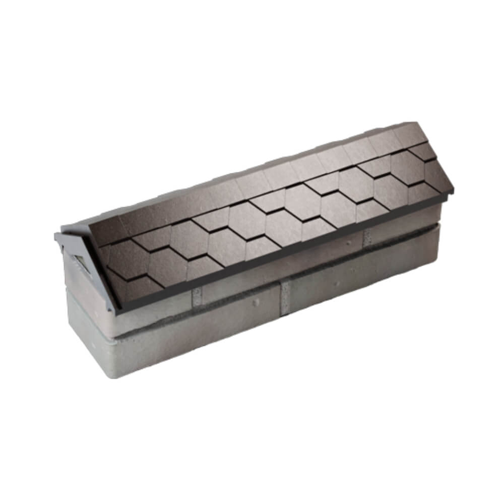 Парапет Zking Эверест Коричневый с посадкой на 0.5 кирпича (130мм) в Реутове фото