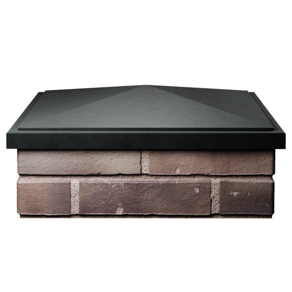 Колпак Zking БонаМоно Черный на столб 2х2 кирпича (515х515, 530х530мм) Реутов фото