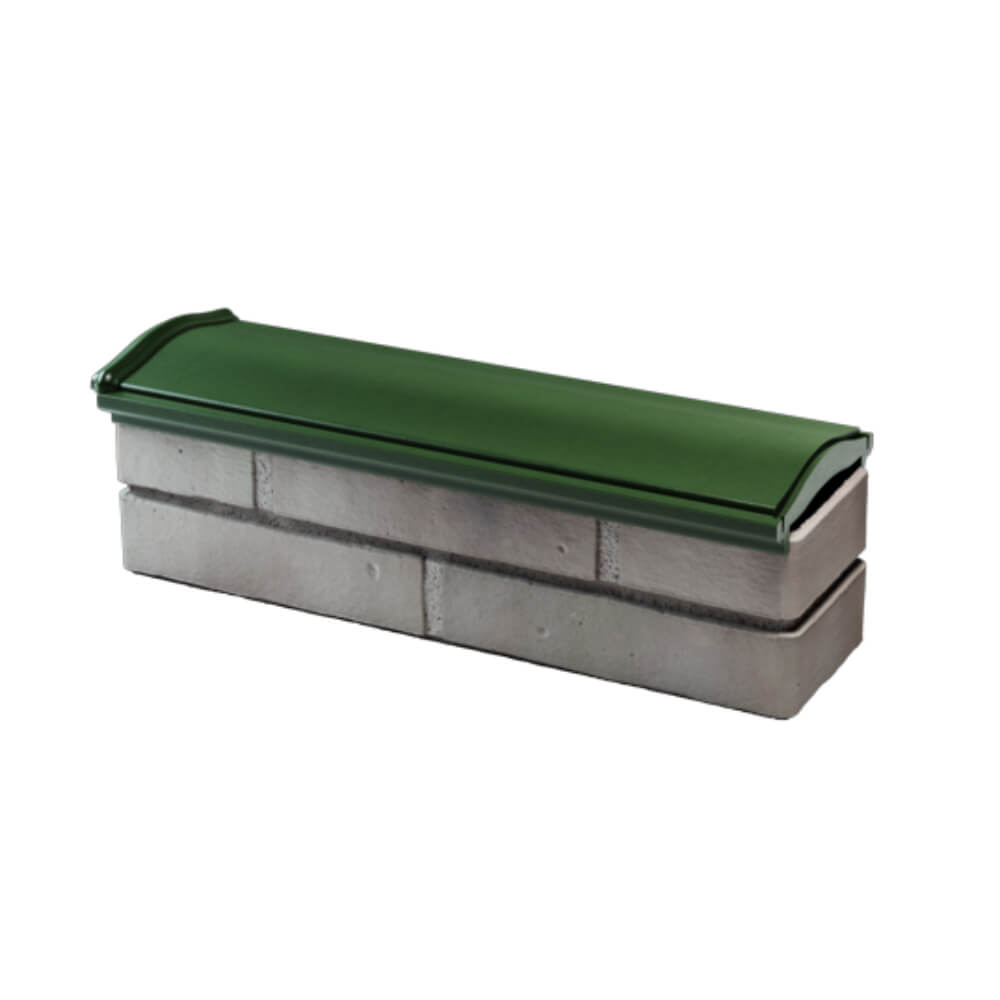 Парапет Zking Монблан Зеленый посадка на 0.5 кирпича (130мм) в Реутове фото