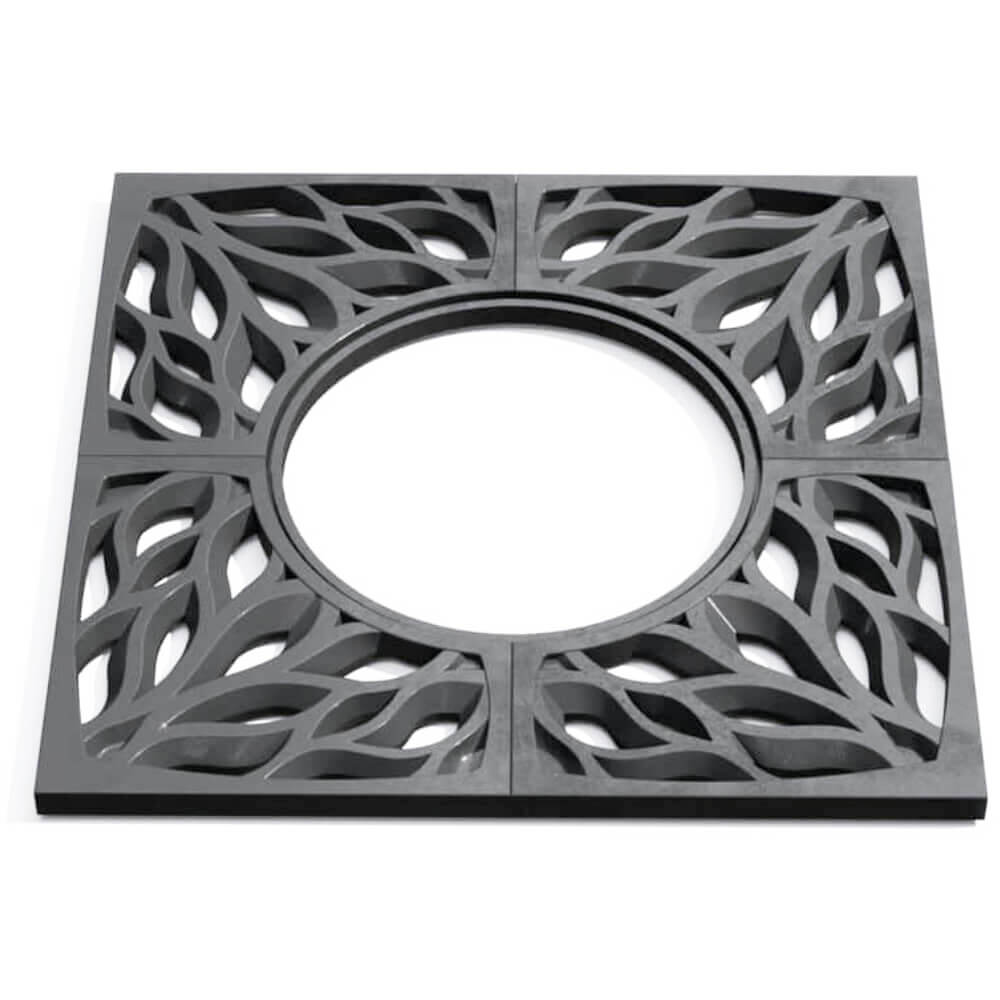 Приствольная решетка для дерева ZKING CRUST 1.2х1.2м Серая Реутов фото