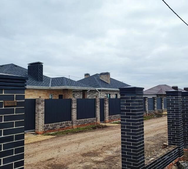 Колпак Zking Бона ХайТек Серый на столб 1.5х1.5 кирпича (385х385мм) в Реутове фото