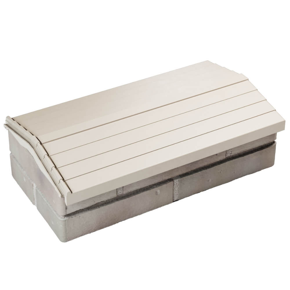 Парапет Zking Бона ХайТек Бежевый с посадкой на 1 кирпич (200/225/255мм) в Реутове фото