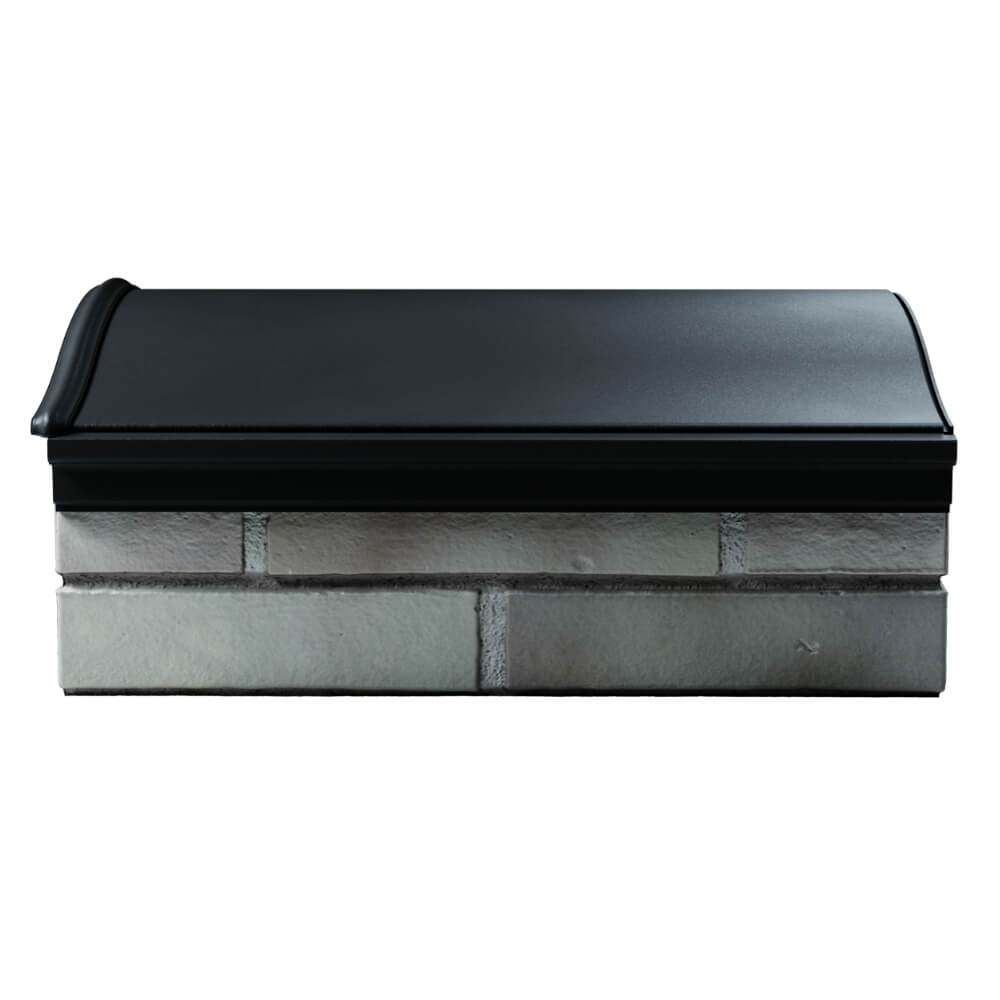 Парапет Zking Монблан Черный посадка на 1.5 кирпича (355/385мм) в Реутове фото