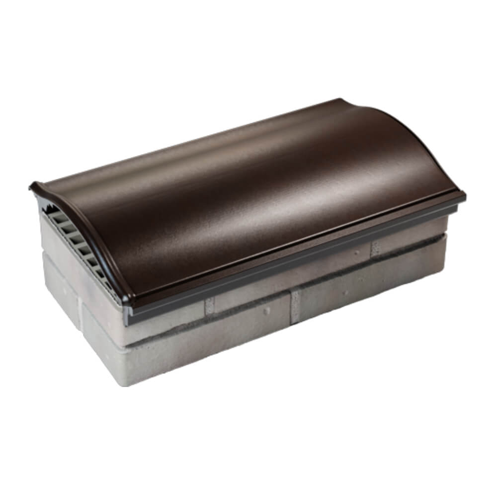 Парапет Zking Монблан Коричневый посадка на 1 кирпич (200/225/255мм) в Реутове фото