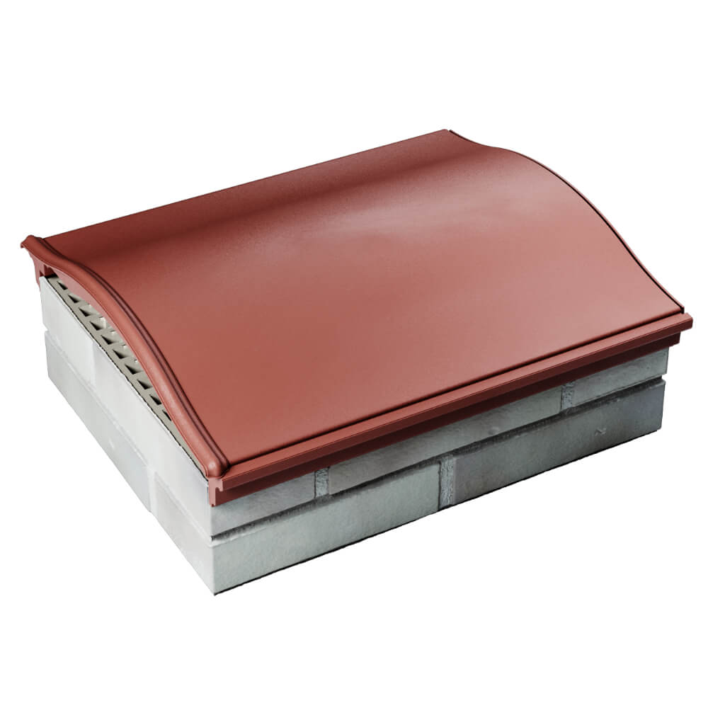 Парапет Zking Монблан Красный посадка на 1.5 кирпича (355/385мм) в Реутове фото