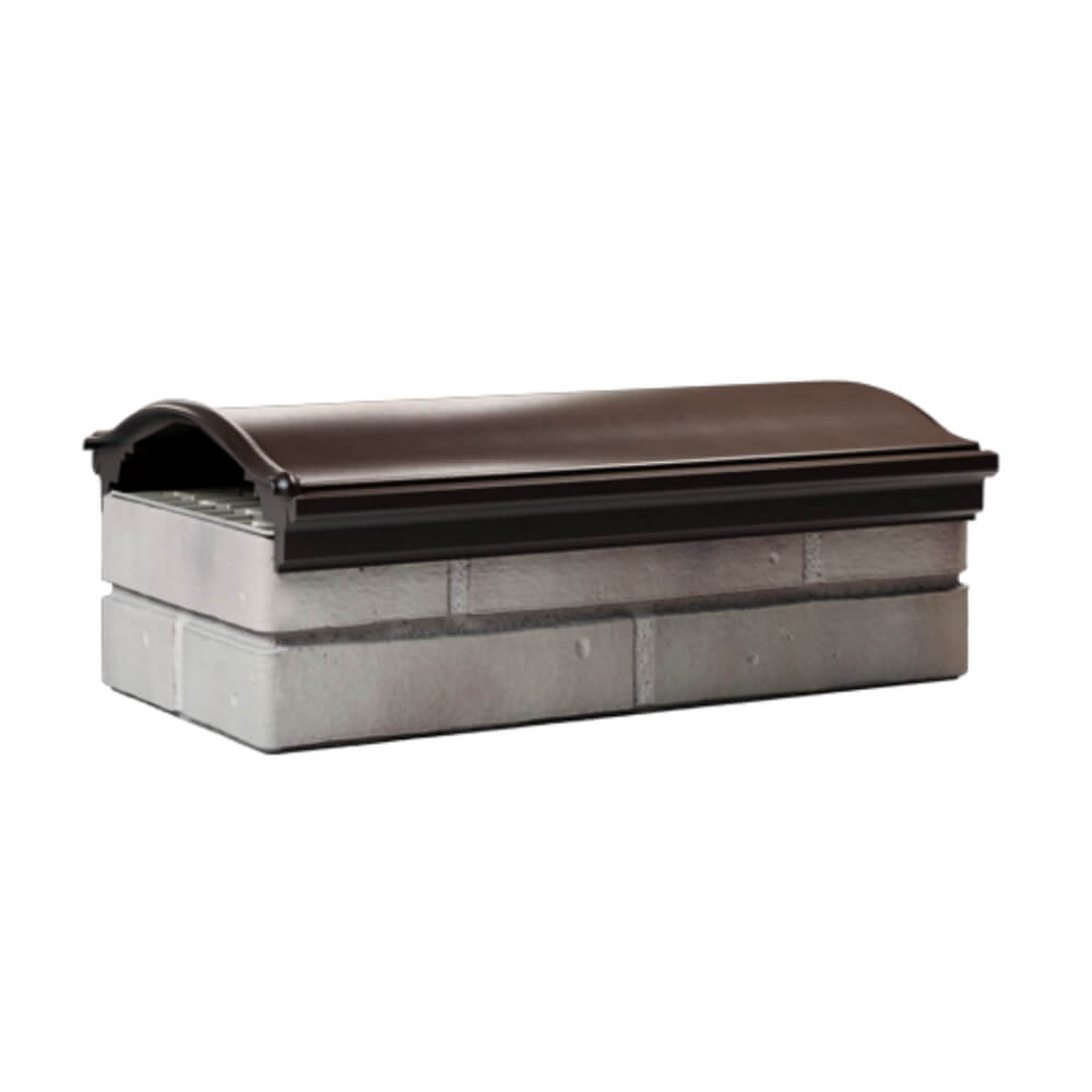 Парапет Zking Монблан Коричневый посадка на 1 кирпич (200/225/255мм) Реутов фото