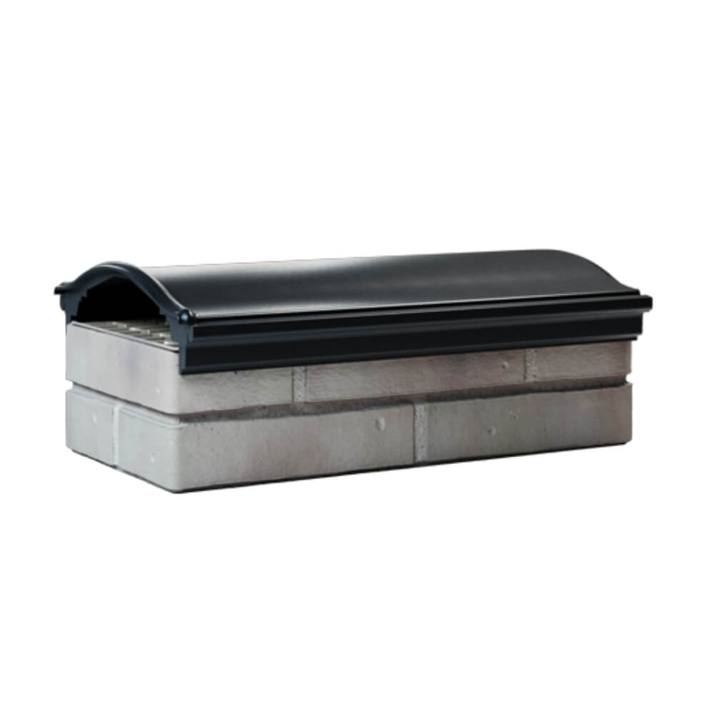 Парапет Zking Монблан Черный посадка на 1 кирпич (200/225/255мм) Реутов фото