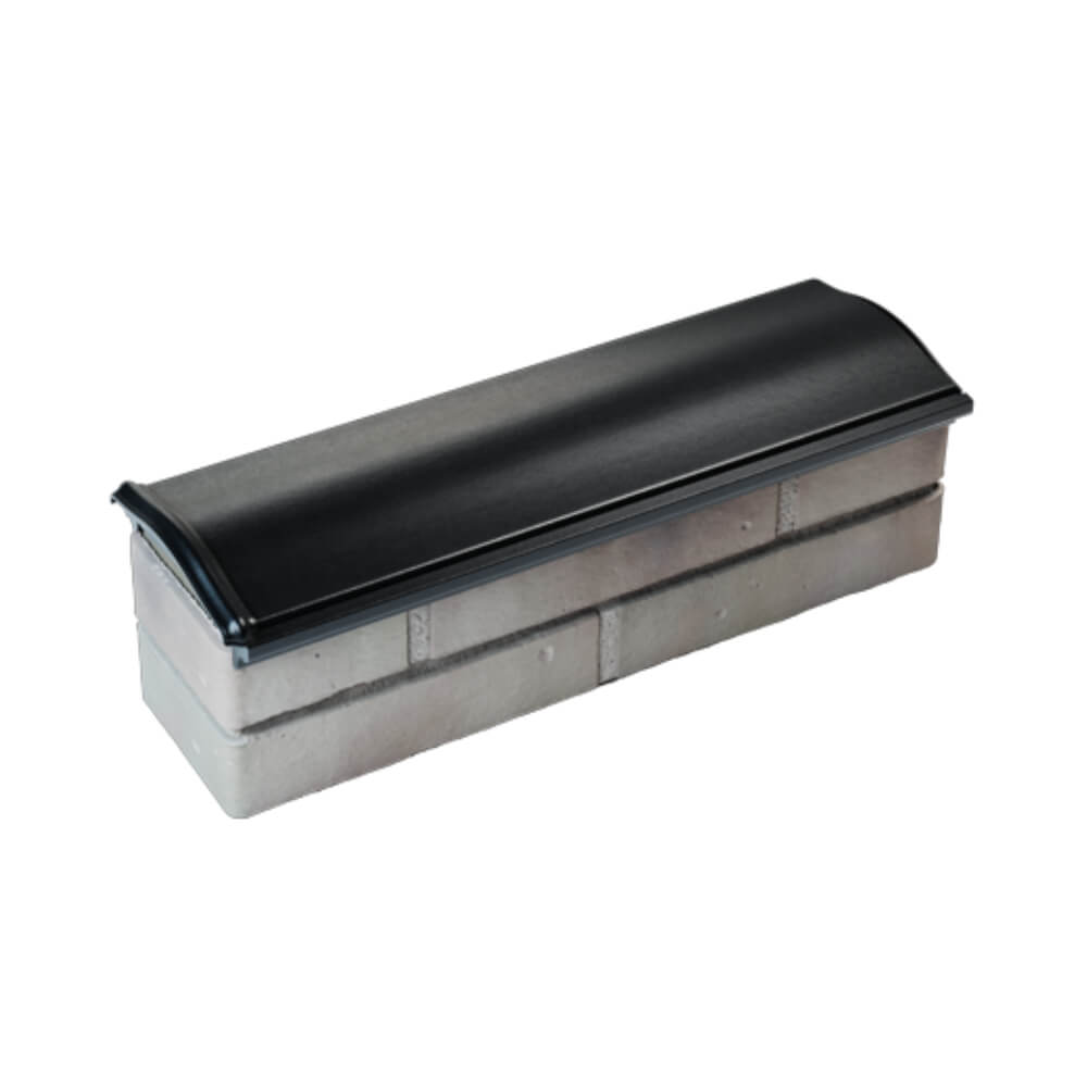 Парапет Zking Монблан Черный посадка на 0.5 кирпича (130мм) в Реутове фото