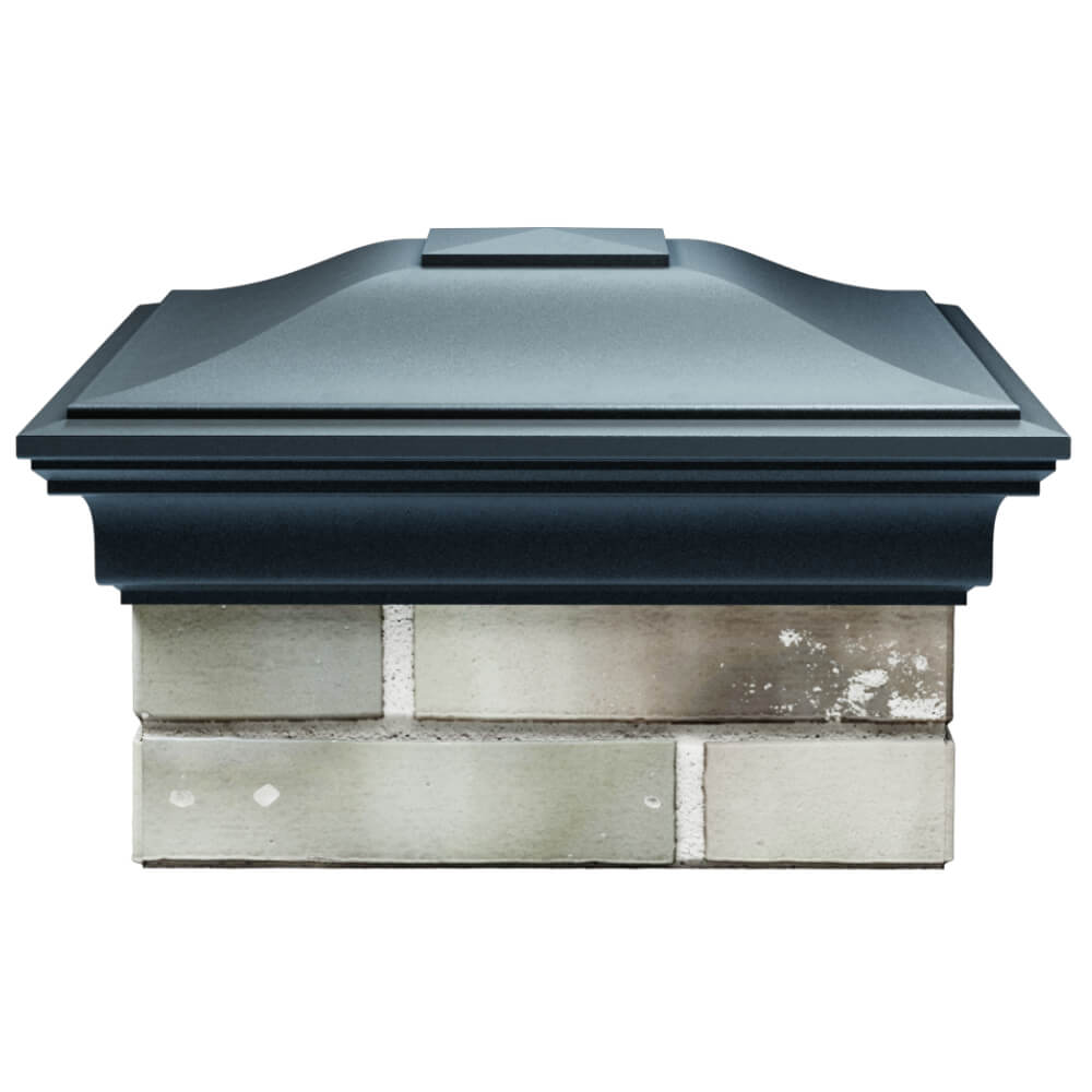 Колпак Zking Монблан Серый на столб 1.5х1.5 кирпича (385х385мм) Реутов фото