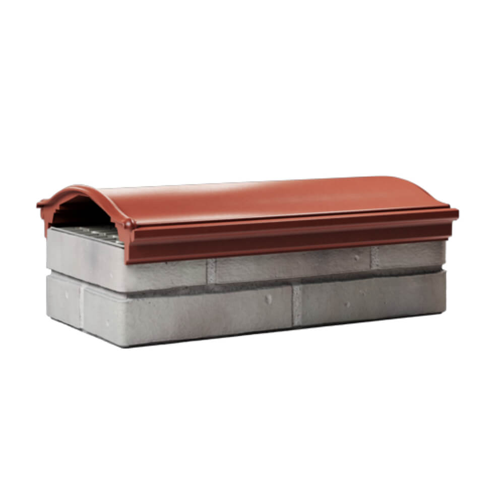 Парапет Zking Монблан Красный посадка на 1 кирпич (200/225/255мм) Реутов фото