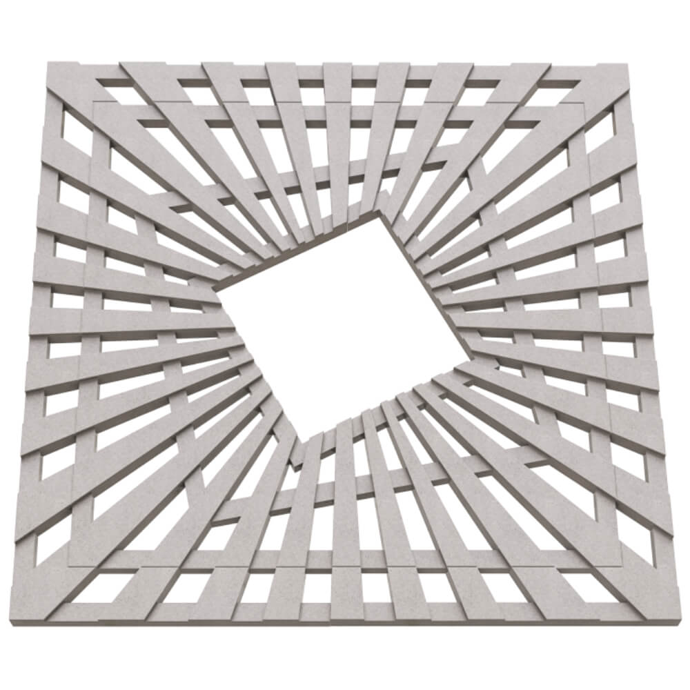 Приствольная решетка для дерева ZKING ATMOSPHERE 1.2х1.2м Бежевая в Реутове фото