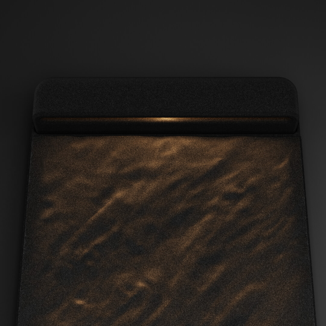 LED Светильник для шаговой плиты STONE Черный Сланец 330х75х98мм в Реутове фото