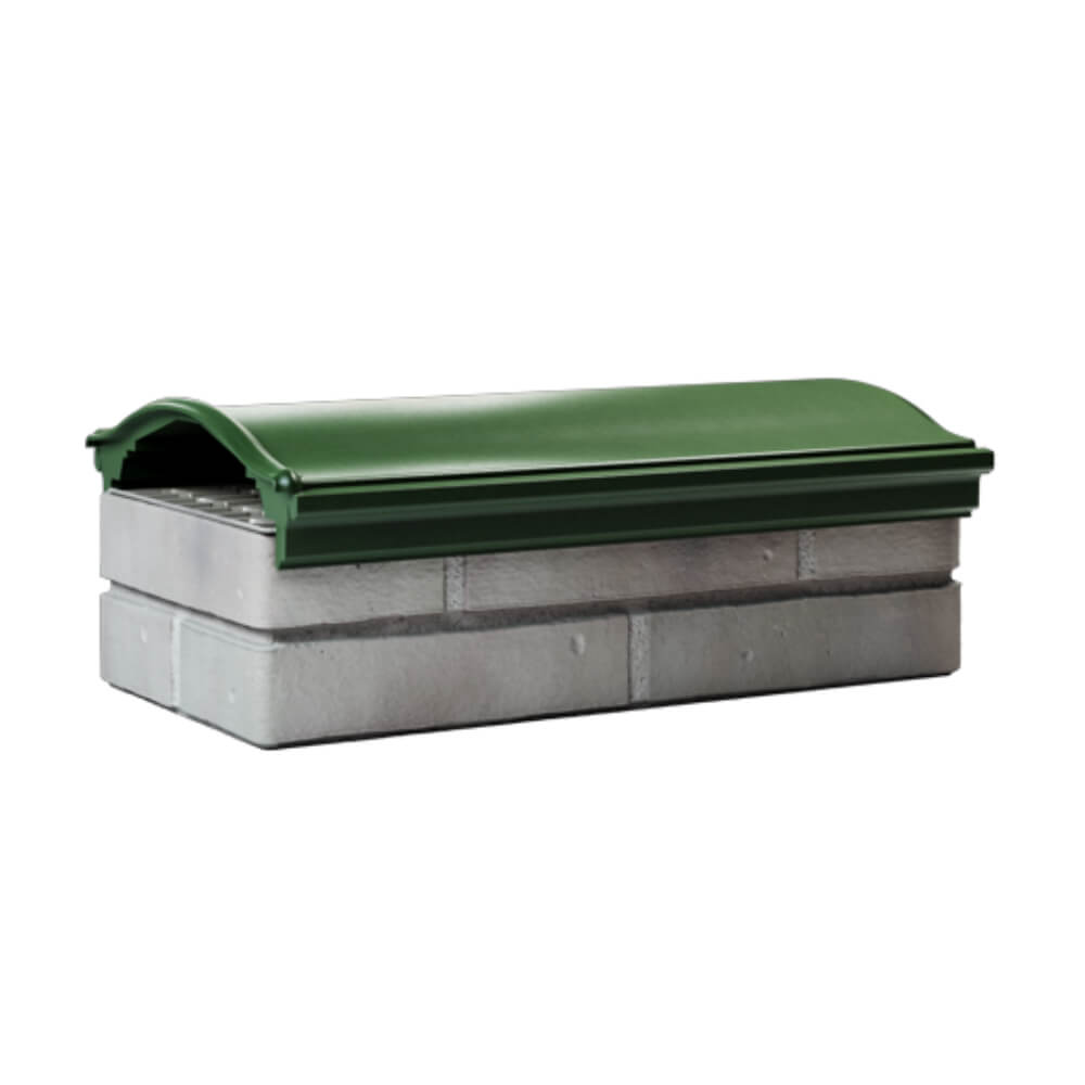 Парапет Zking Монблан Зеленый посадка на 1 кирпич (200/225/255мм) Реутов фото