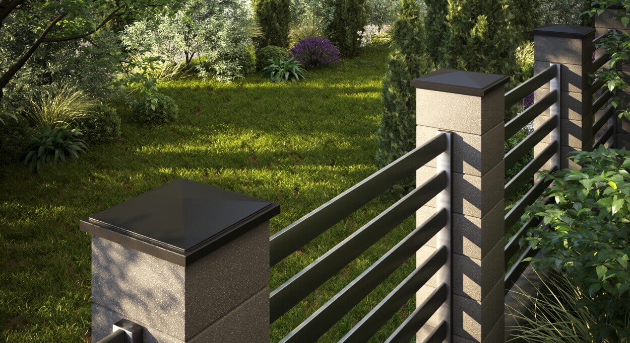 Колпак Zking БонаМоно Коричневый на столб 1.5х1.5 кирпича (385х385, 400х400мм) в Реутове фото