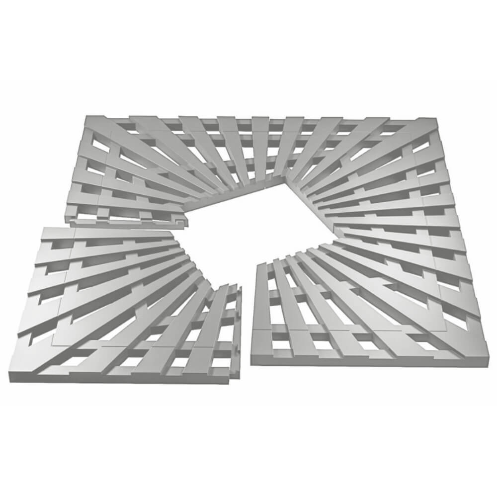 Приствольная решетка для дерева ZKING ATMOSPHERE 1.2х1.2м Бежевая в Реутове фото