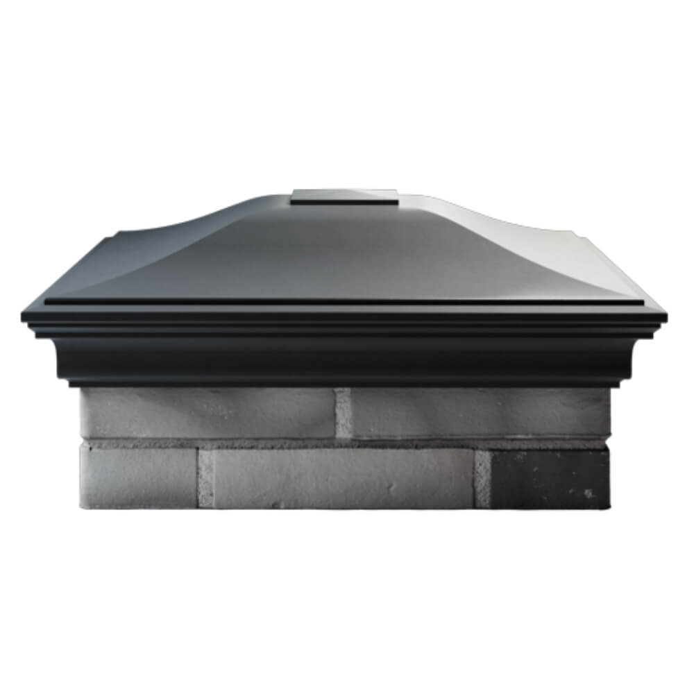Колпак Zking Монблан Серый на столб 2х2 кирпича (515х515мм) в Реутове фото