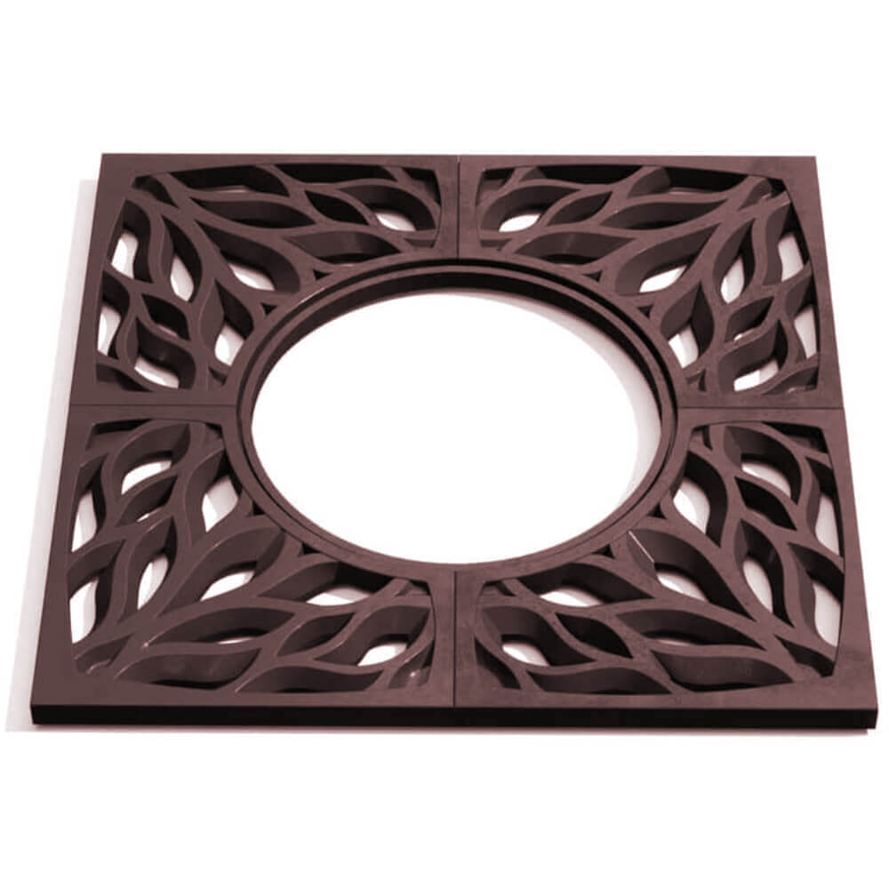 Приствольная решетка для дерева ZKING CRUST 1.2х1.2м Коричневая Реутов фото