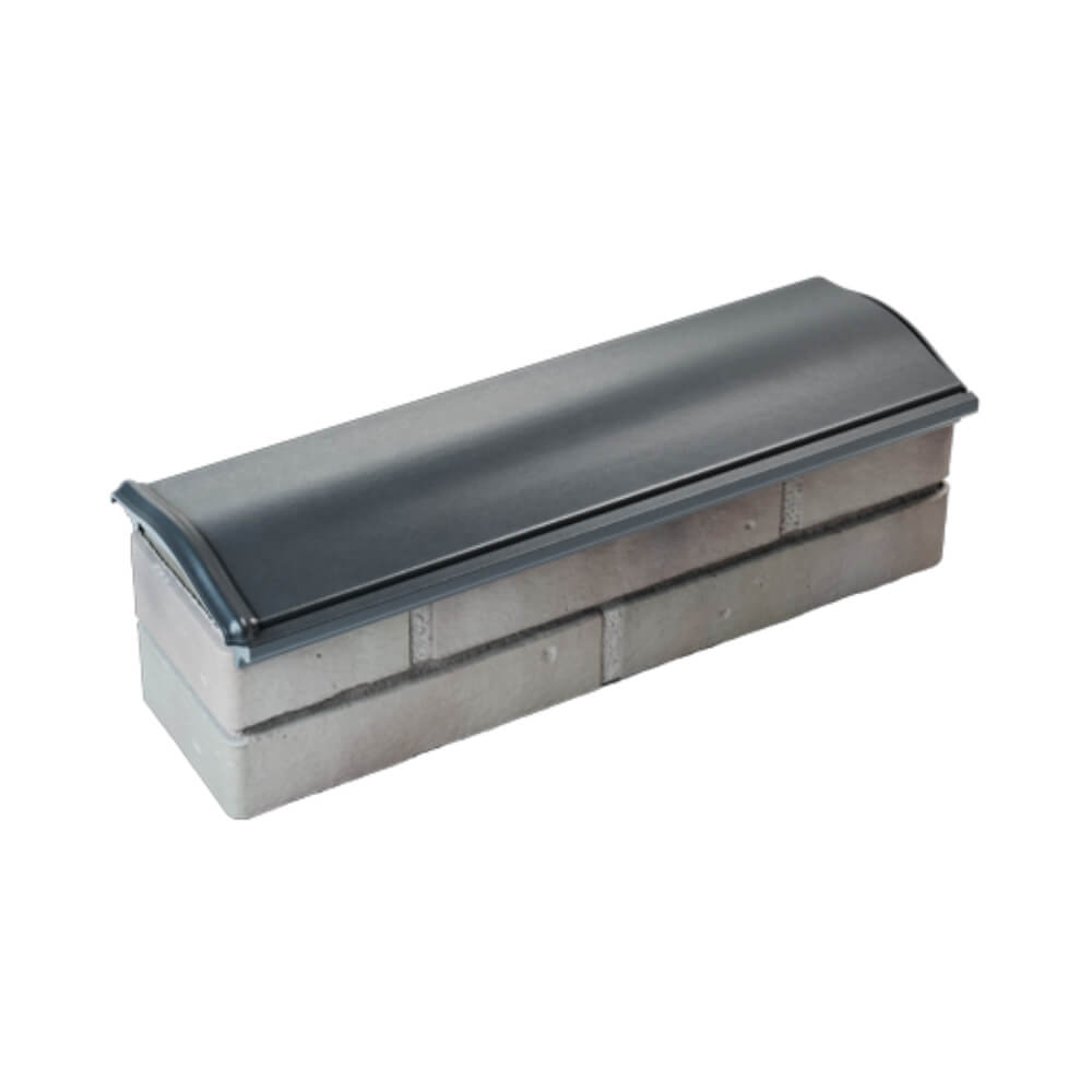 Парапет Zking Монблан Серый посадка на 0.5 кирпича (130мм) в Реутове фото