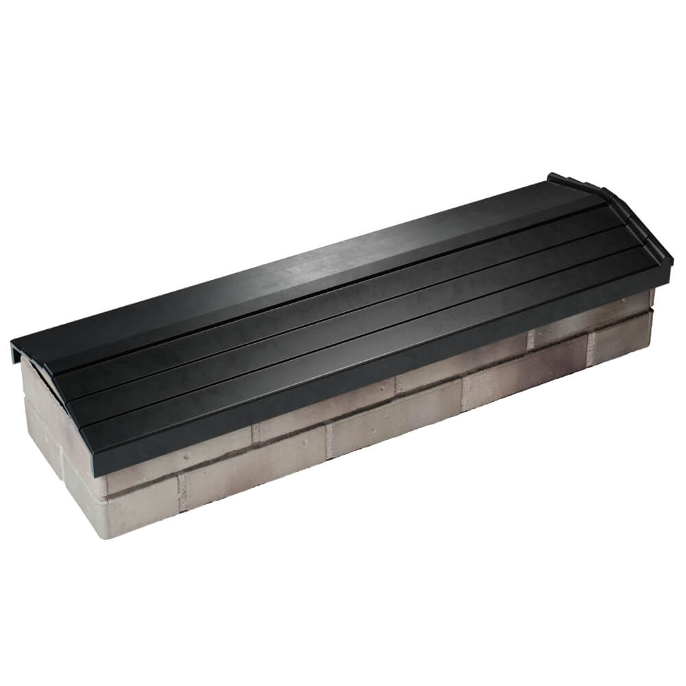 Парапет Zking Бона ХайТек Черный посадка на 0.5 кирпича (130мм) в Реутове фото