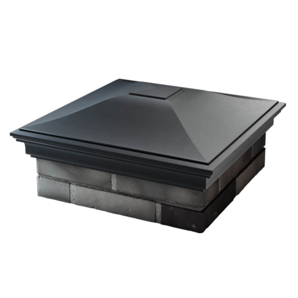 Колпак Zking Монблан Серый на столб 2х2 кирпича (515х515мм) в Реутове фото