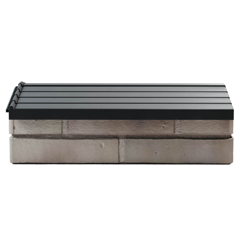 Парапет Zking Бона ХайТек Серый с посадкой на 1 кирпич (200/225/255мм) в Реутове фото