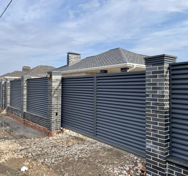 Колпак Zking Бона ХайТек Серый на столб 1.5х1.5 кирпича (385х385мм) в Реутове фото