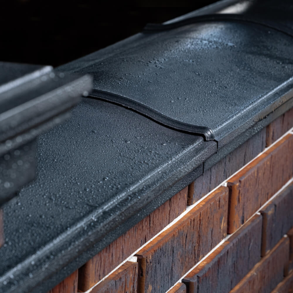 Парапет Zking Монблан Черный посадка на 0.5 кирпича (130мм) в Реутове фото