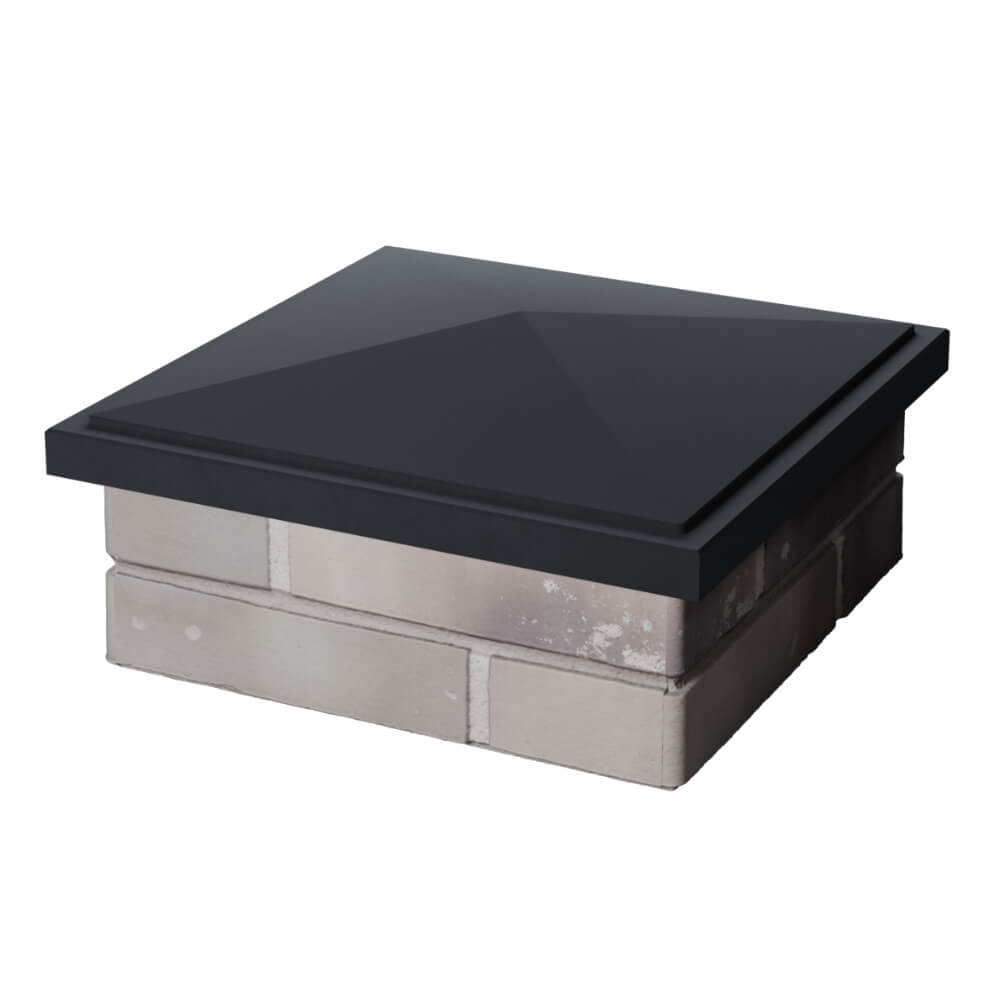 Колпак Zking БонаМоно Серый на столб 1.5х1.5 кирпича (385х385, 400х400мм) в Реутове фото