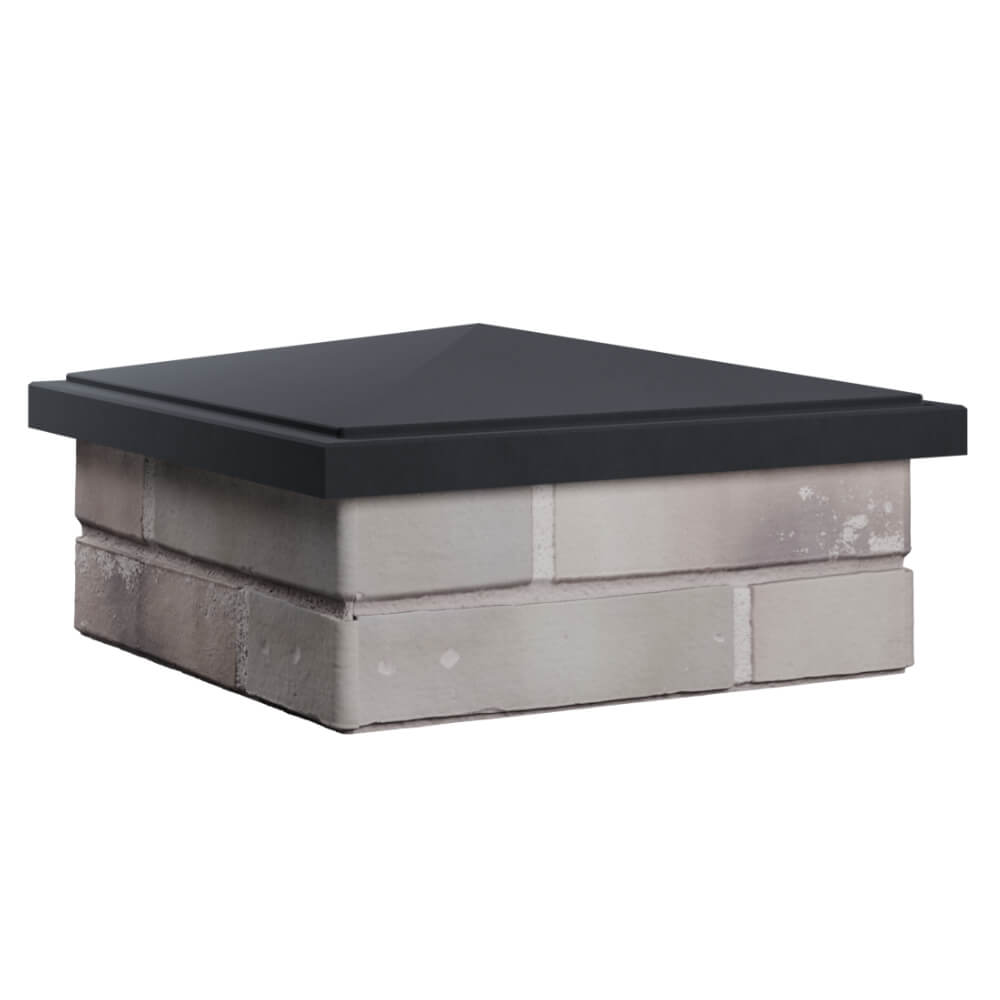 Колпак Zking БонаМоно Серый на столб 1.5х1.5 кирпича (385х385, 400х400мм) в Реутове фото