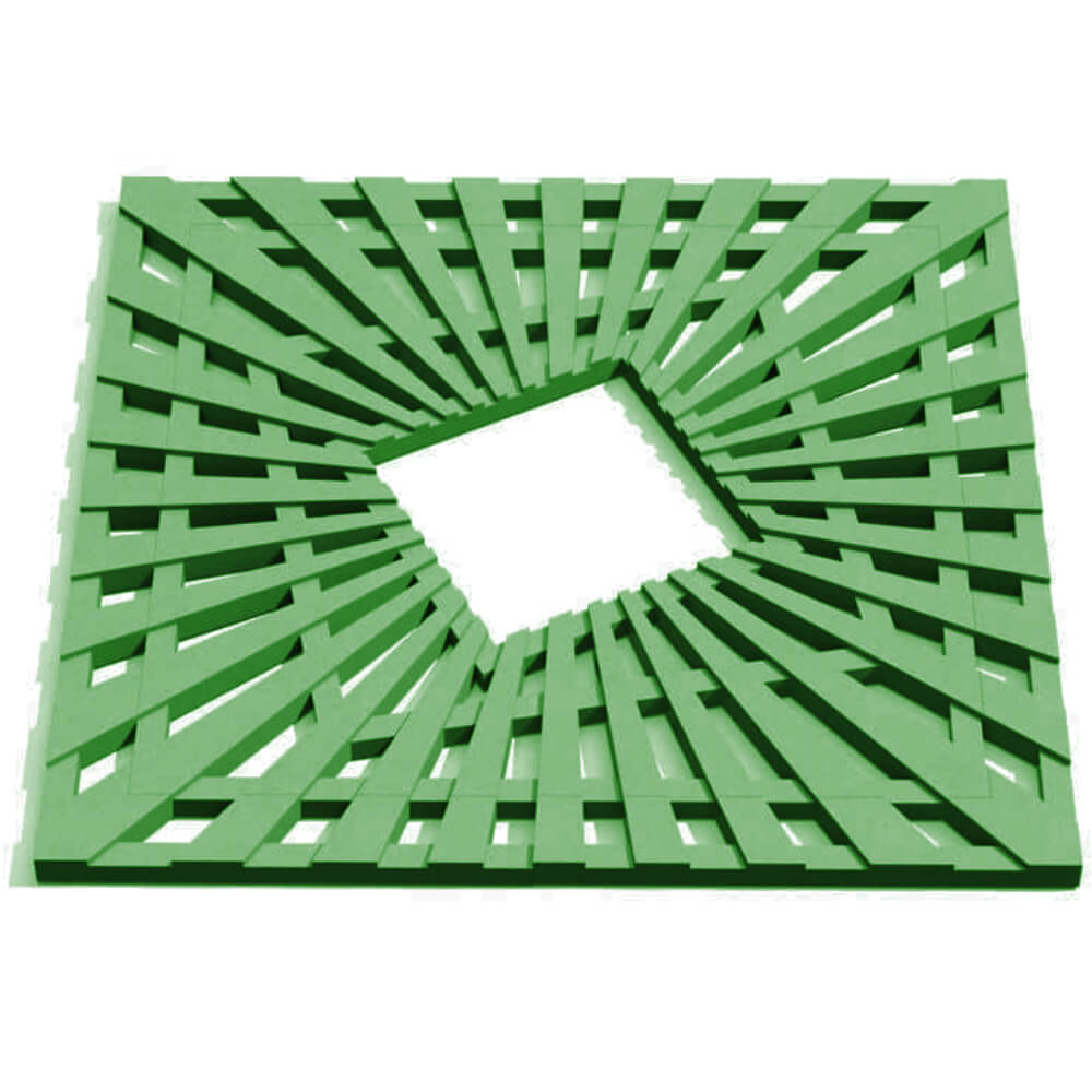 Приствольная решетка для дерева ZKING ATMOSPHERE 1.2х1.2м Зеленая Реутов фото