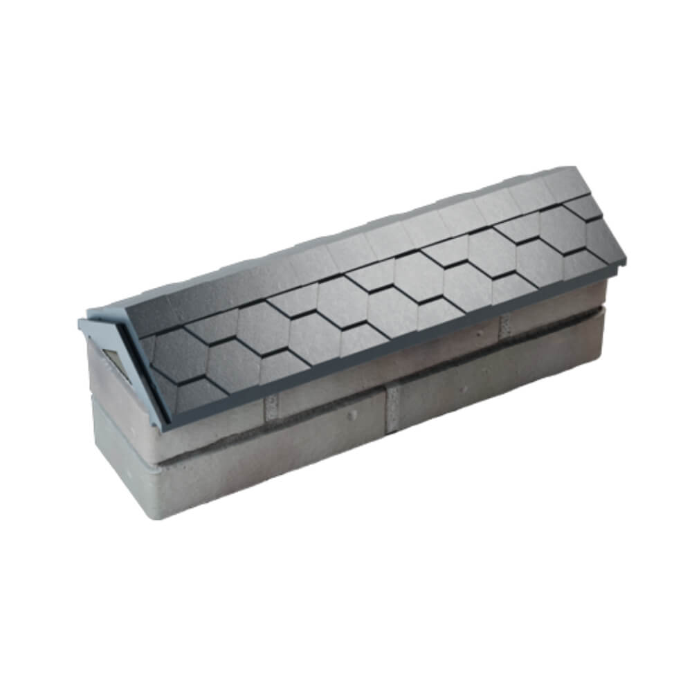 Парапет Zking Эверест Серый с посадкой на 0.5 кирпича (130мм) в Реутове фото